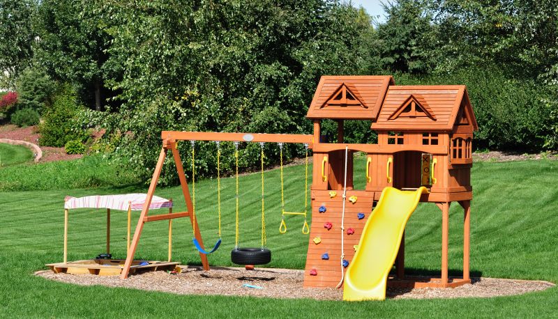 Jungle Gym Installation in Olathe, KS